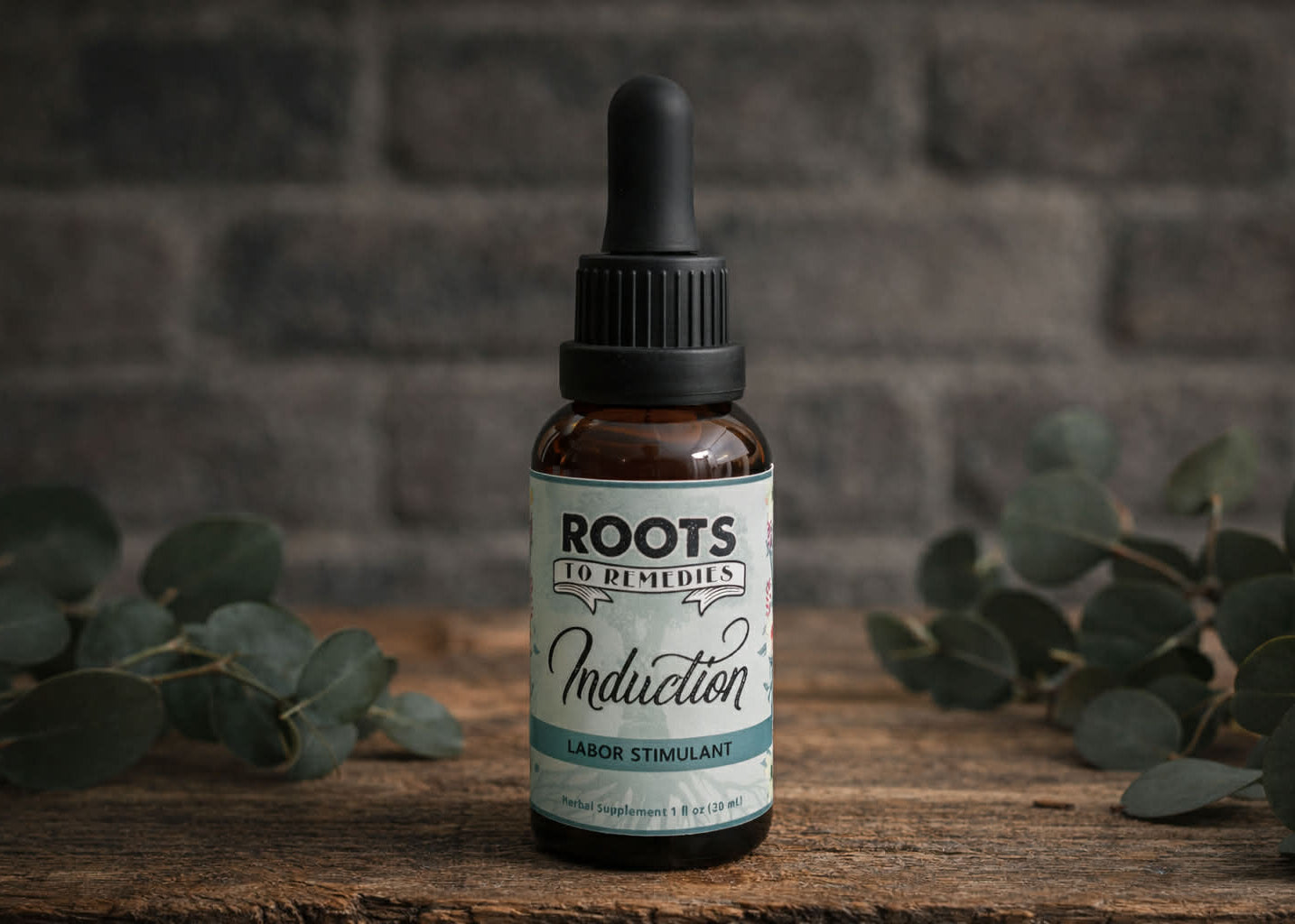 “INDUCTION” LABOR STIMULANT HERBAL TINCTURE